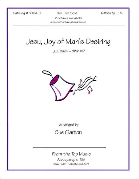 Jesu Joy of Man's Desiring ~ Solo or Duet - Duet