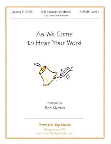 As We Come to Hear Your Word