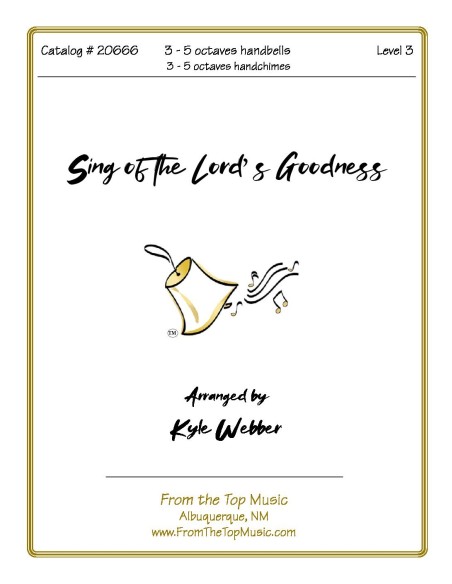 Sing of the Lord's Goodness
