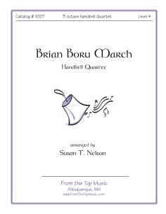 Brian Boru March (Quartet) - Handbell Score