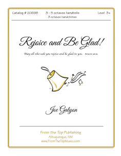 Rejoice and Be Glad!
