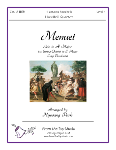 Menuet ~ quartet