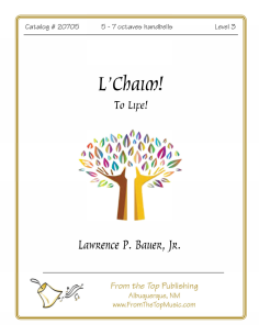 L'Chaim! (To Life!)